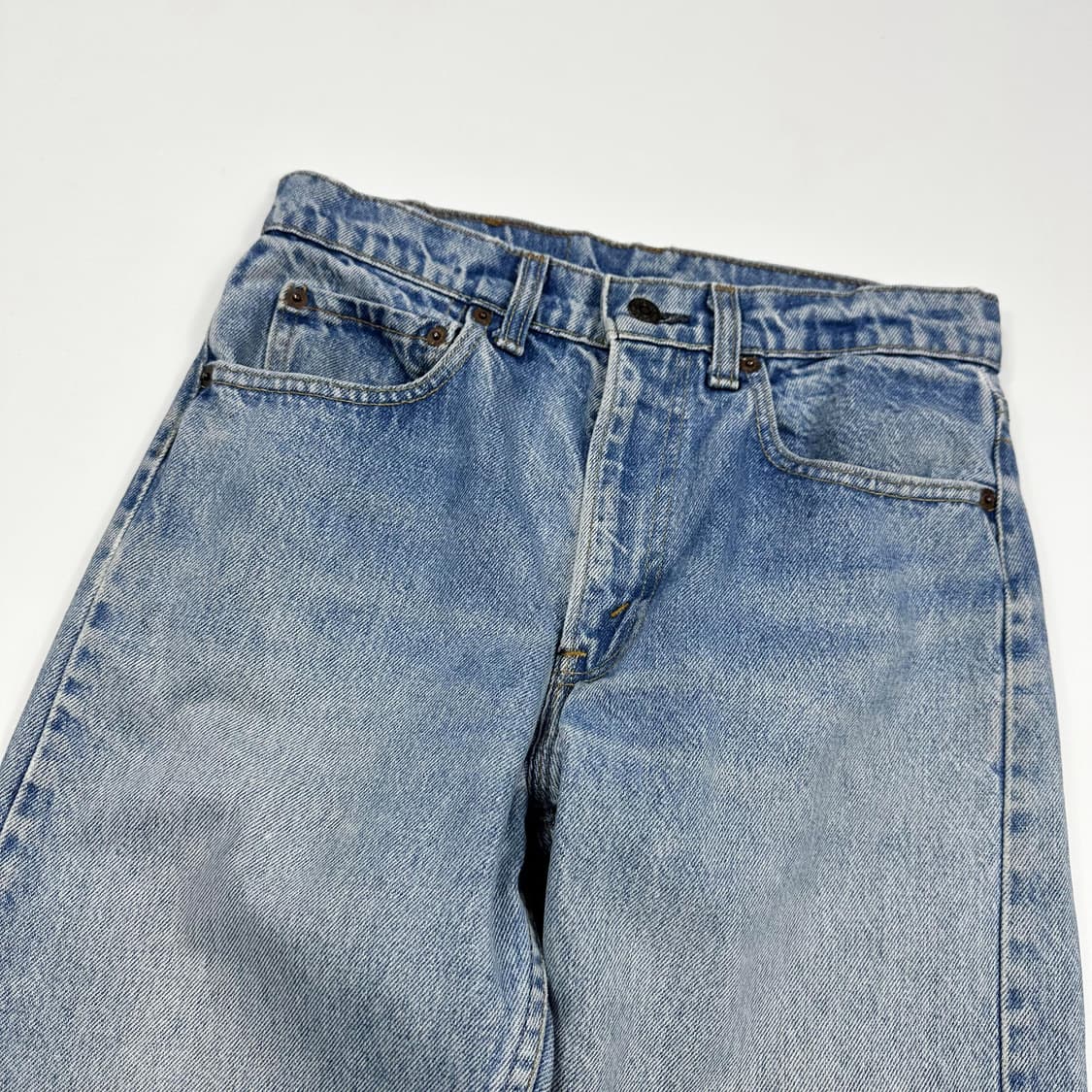 28 90s 리바이스 505 스트레이트 연청 데님팬츠 상품이미지3