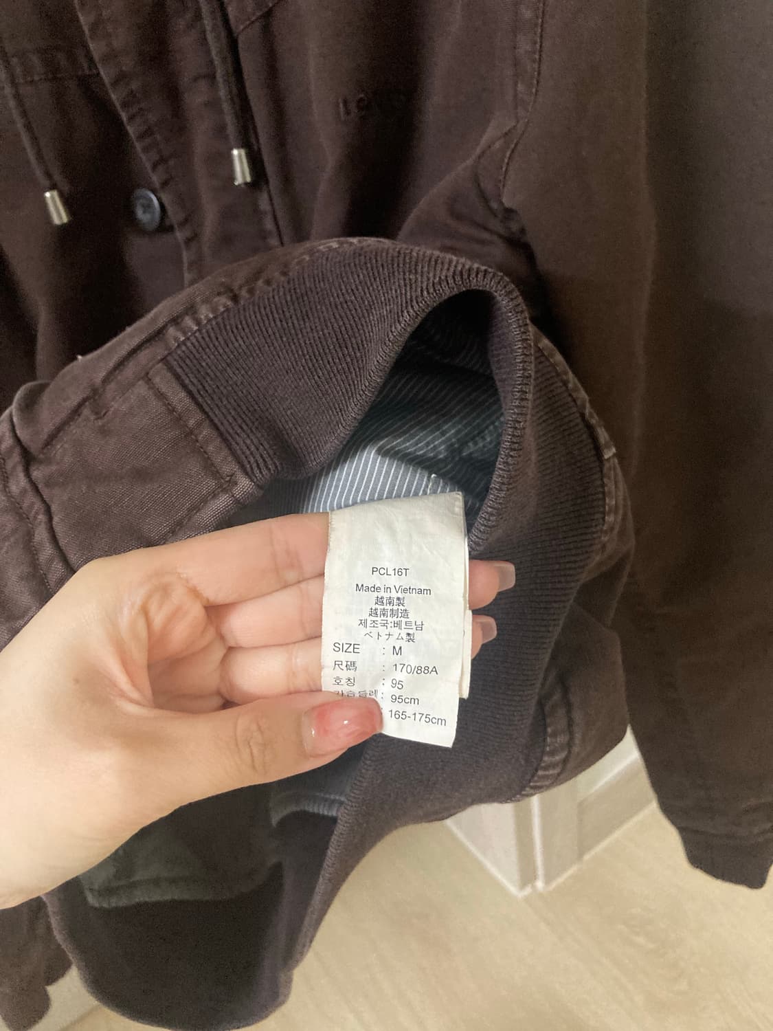 리바이스 워크자켓 후드 야상 집업 점퍼 자켓 M 상품이미지5