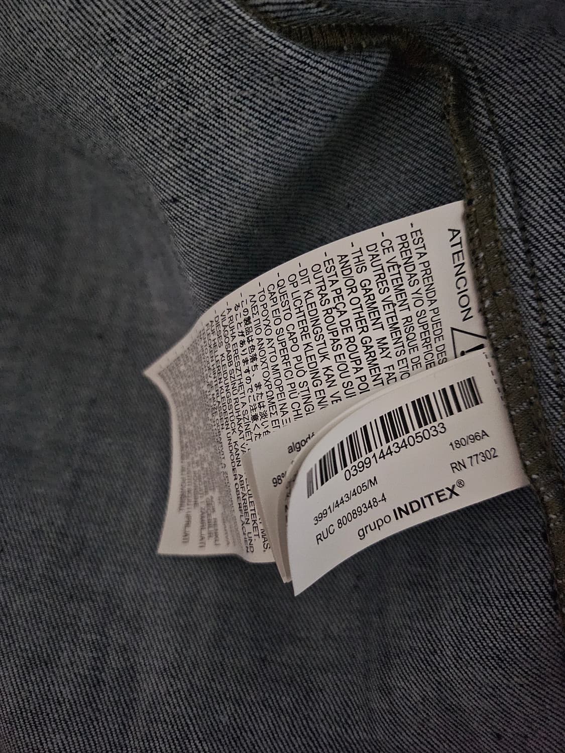 [거의 새것] 자라 25ss 데님 자켓 M 상품이미지4