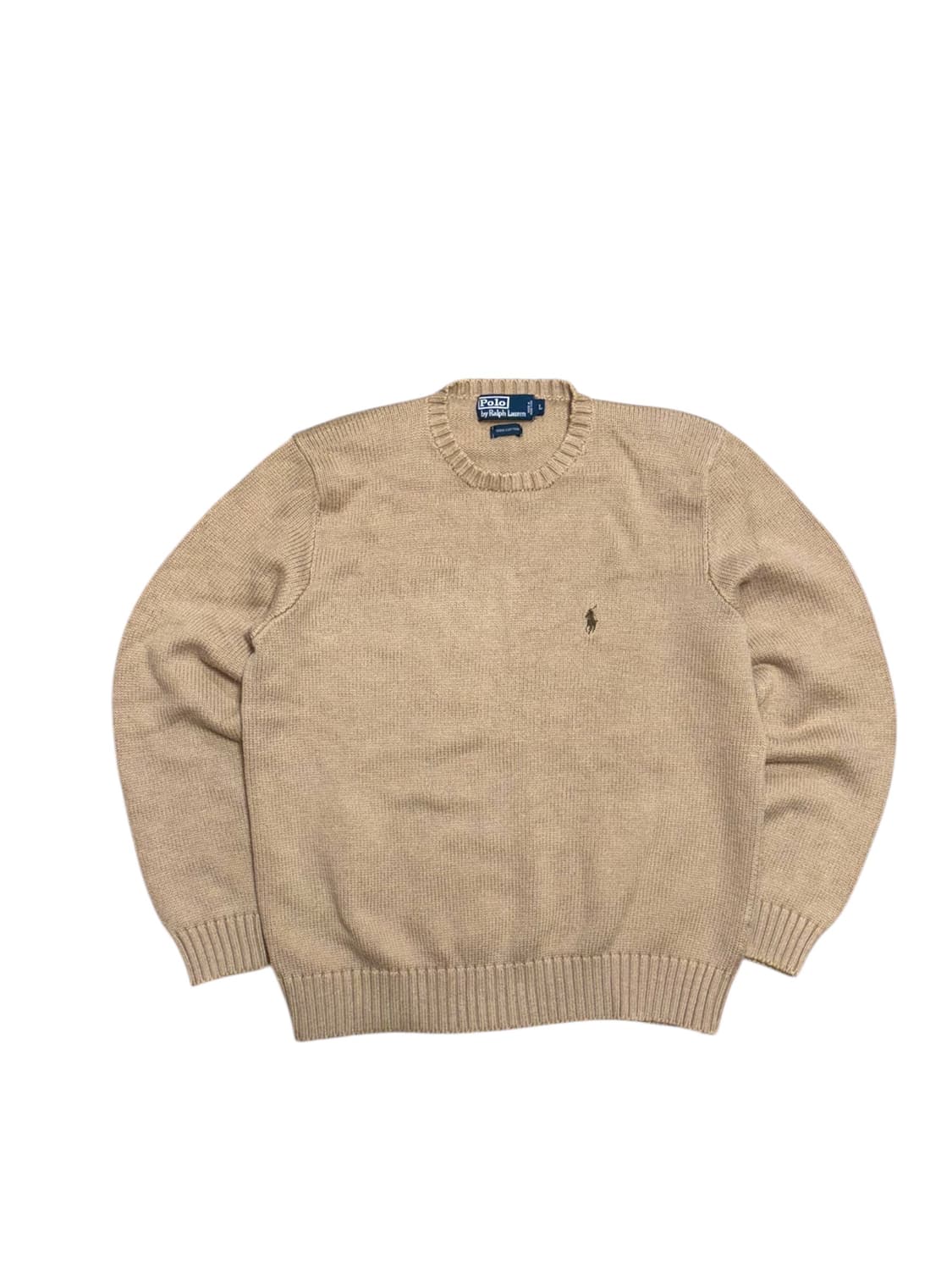 폴로 랄프로렌 베이지 니트 상품이미지2