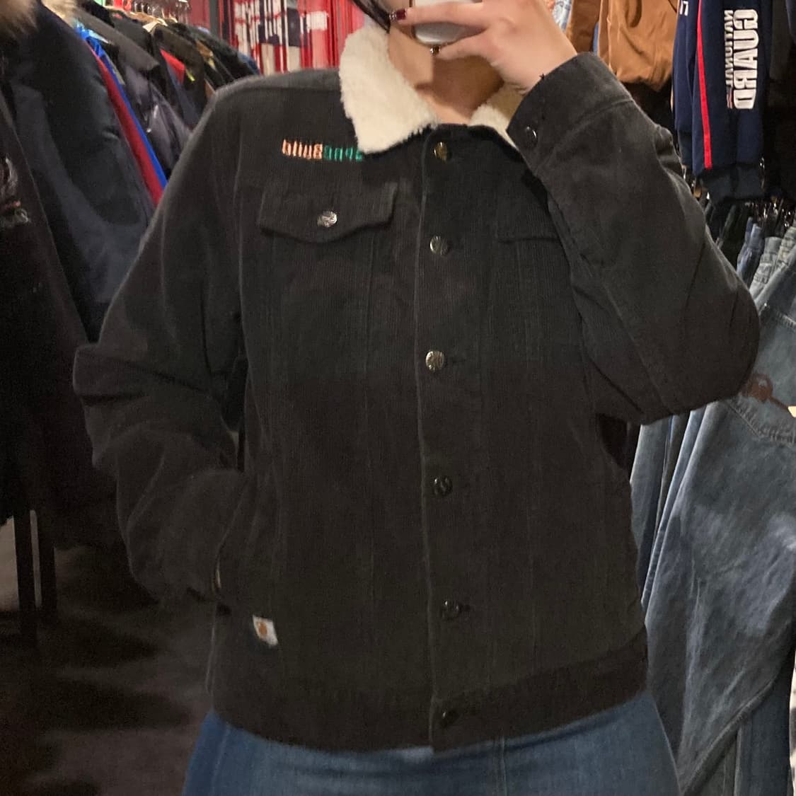 [IM] 칼하트 셰르파 자켓 블랙 상품이미지5