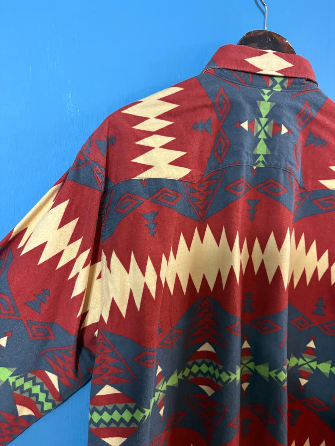 90-00’s polo jeans western shirt. 상품이미지8