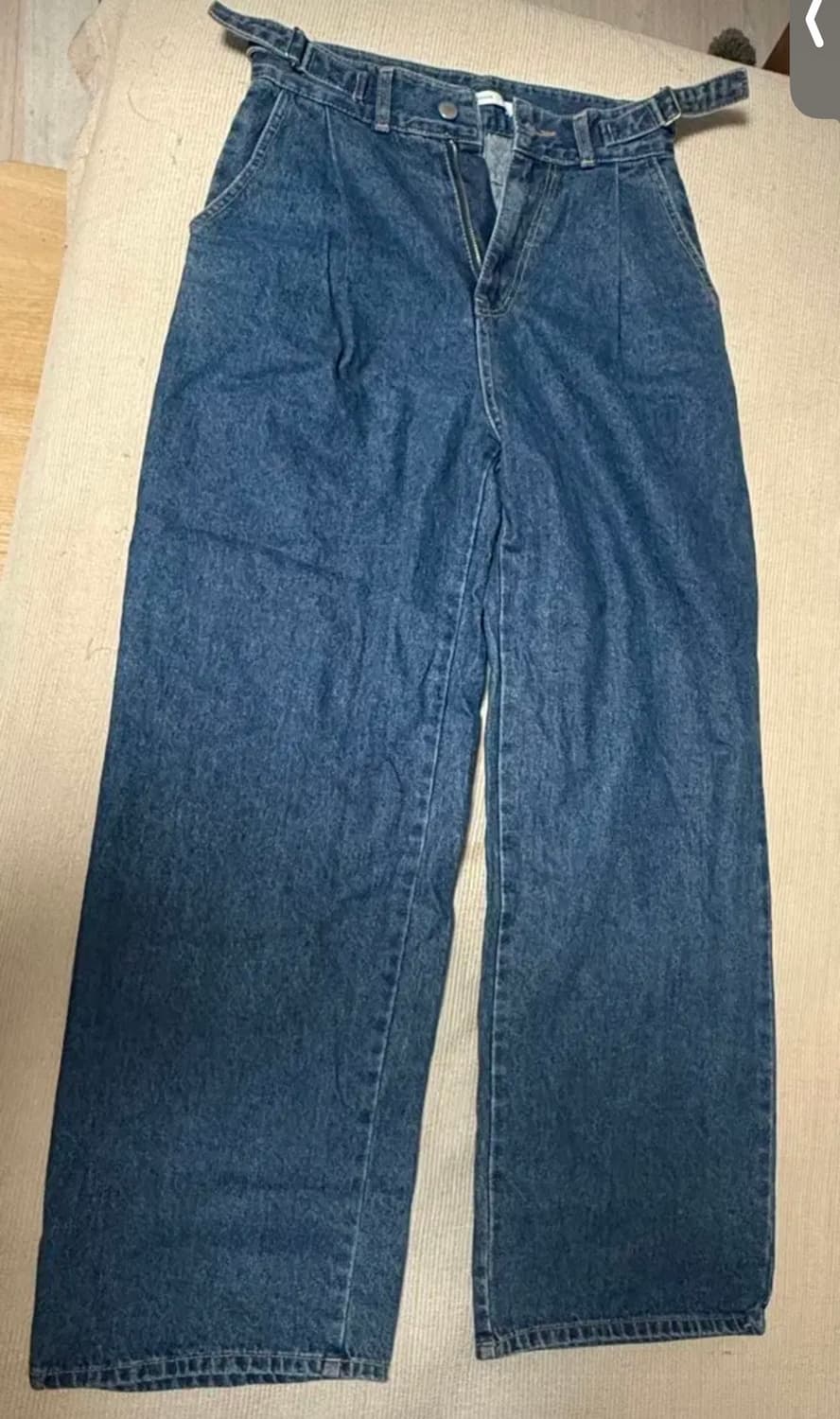 어리틀빗 허리벨트 데일리 데님팬츠 M 상품이미지3