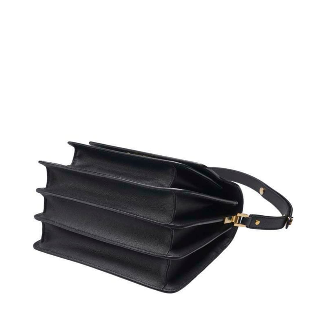 (중고) 마르니 블랙 사피아노 트렁트 미듐 숄더백 상품이미지3