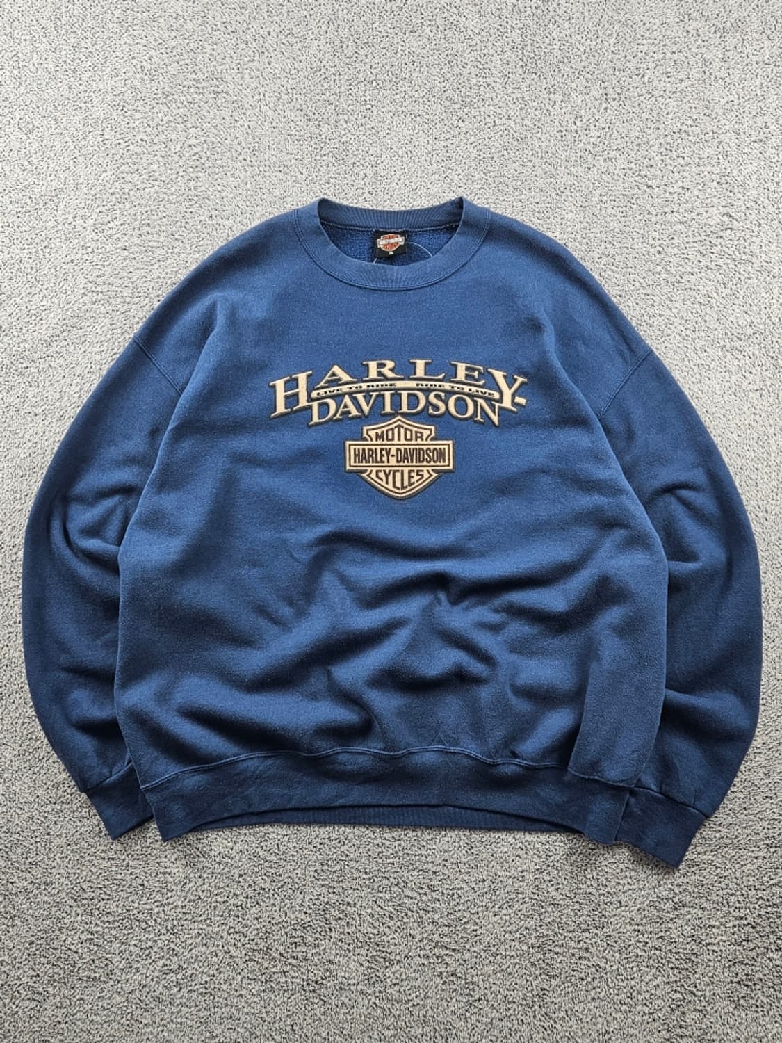 할리데이비슨 맥마흔스 비버폴스 맨투맨 스웻 셔츠 ( XL )/ 10936 상품이미지1
