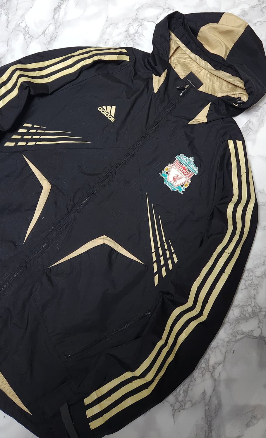 아디다스 리버풀 08-09 칼스버그 지급용 바람막이 자켓 상품이미지5