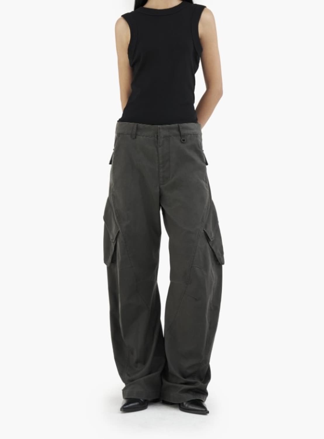 지용킴 코오롱 s 사이즈 팬츠 미시착 새상품 상품이미지1