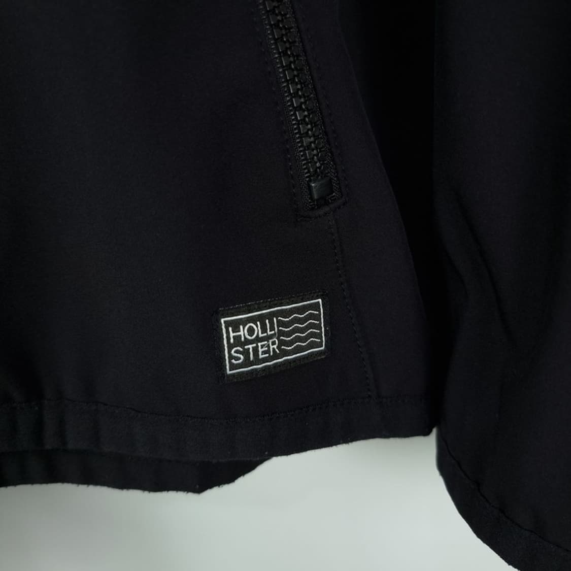[홀리스터] 폴리쉘 후드 집업 자켓 블랙 M19950 상품이미지6