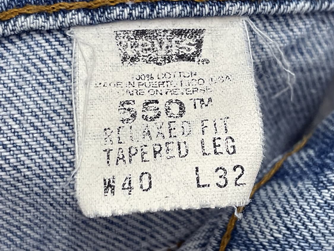 90'S LEVI'S 550_ made in U.S.A #56 (39) 상품이미지9