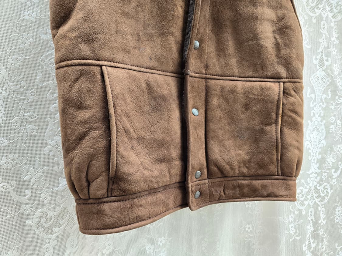 90s 나이츠 뉴질랜드 핸드메이드 무스탕 상품이미지3