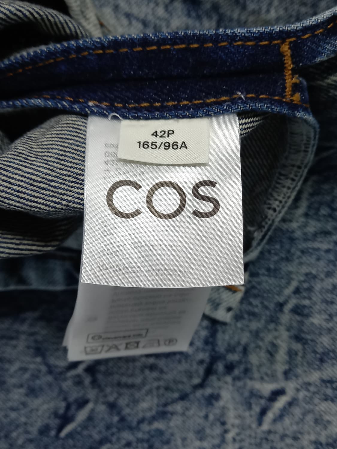 M95 COS Italy 여성용 워싱 데님 셔츠 M-17 상품이미지6