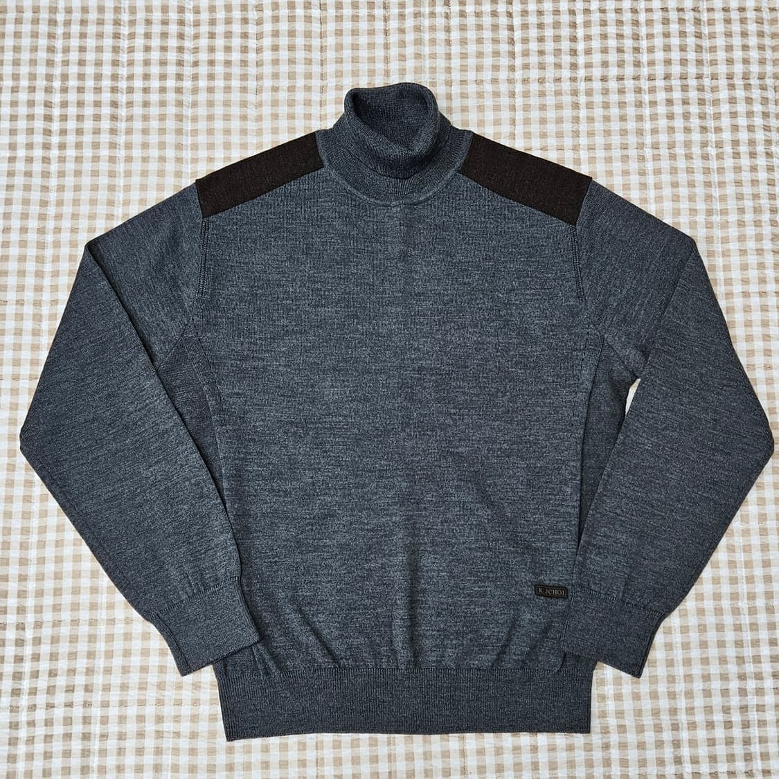 김영주 울 터틀넥 니트 남자100 상품이미지1