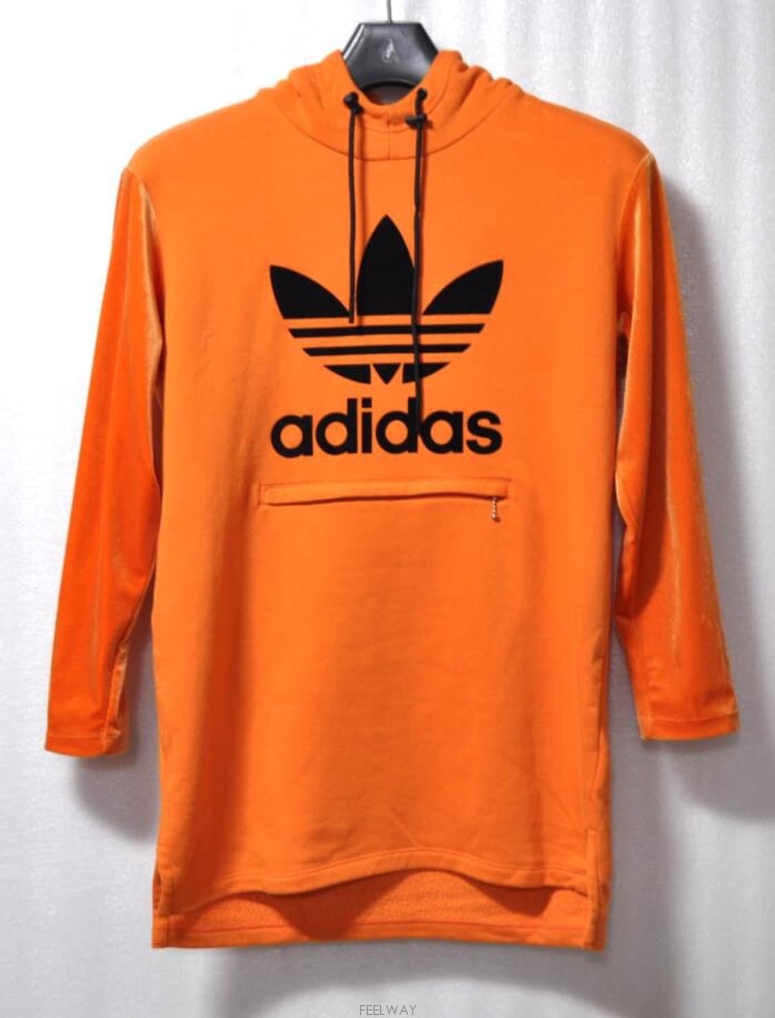 아디다스/여성롱후드긴팔티(사이즈66) 상품이미지1