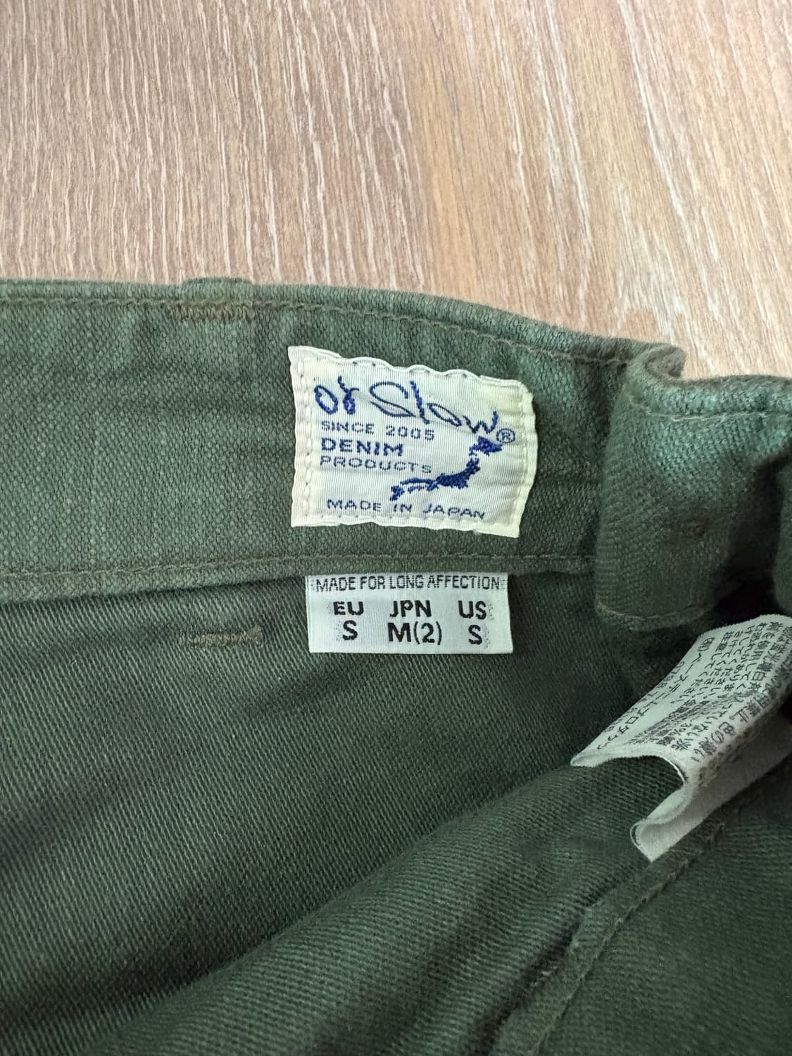 orslow 카키팬츠 M 상품이미지3