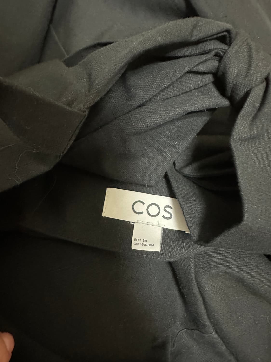 COS 오픈백 미니 피나포어드레스 38 size 상품이미지7
