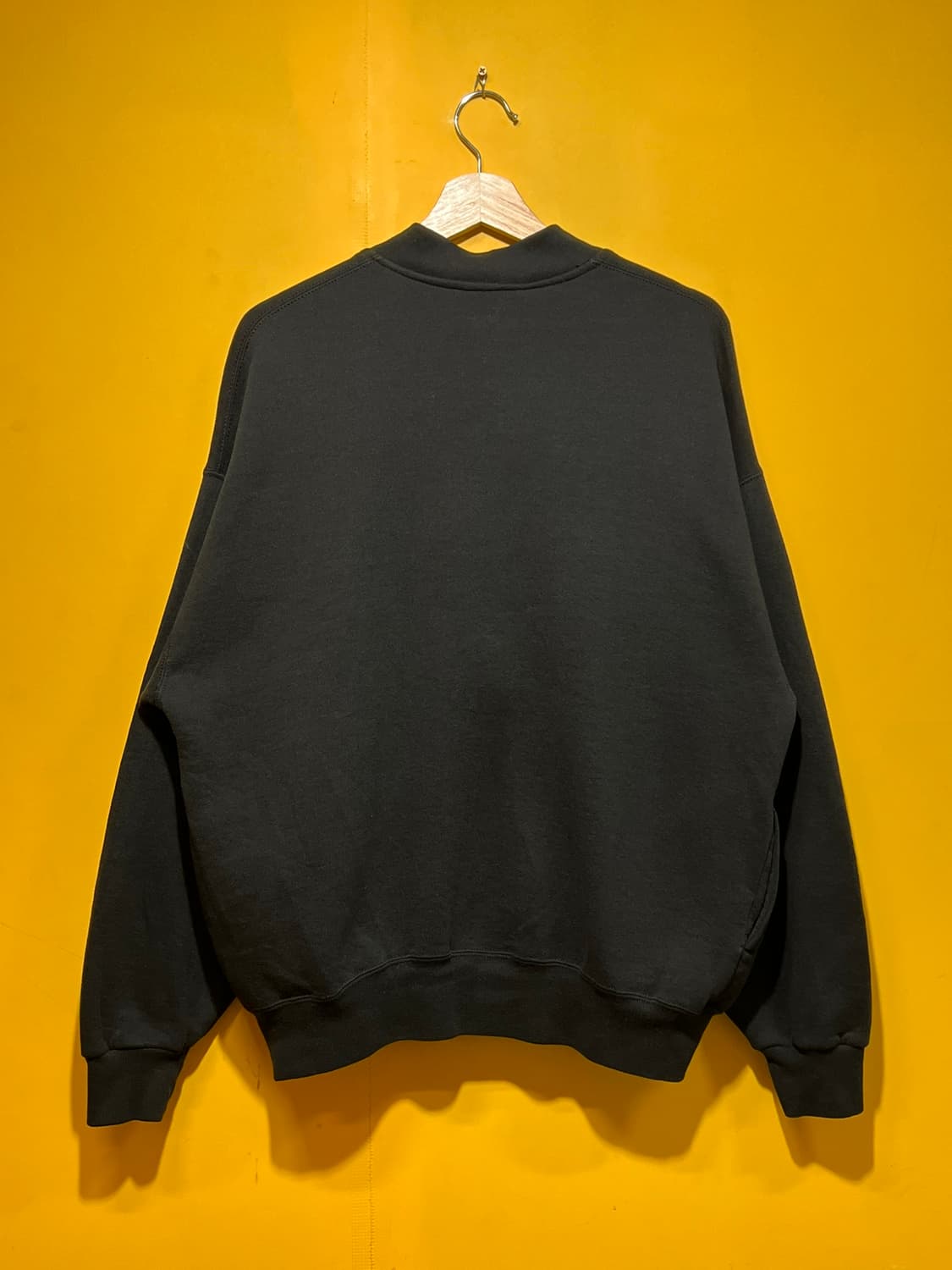 90s [L] USA 러셀 풀 집업 자켓 블랙 상품이미지7