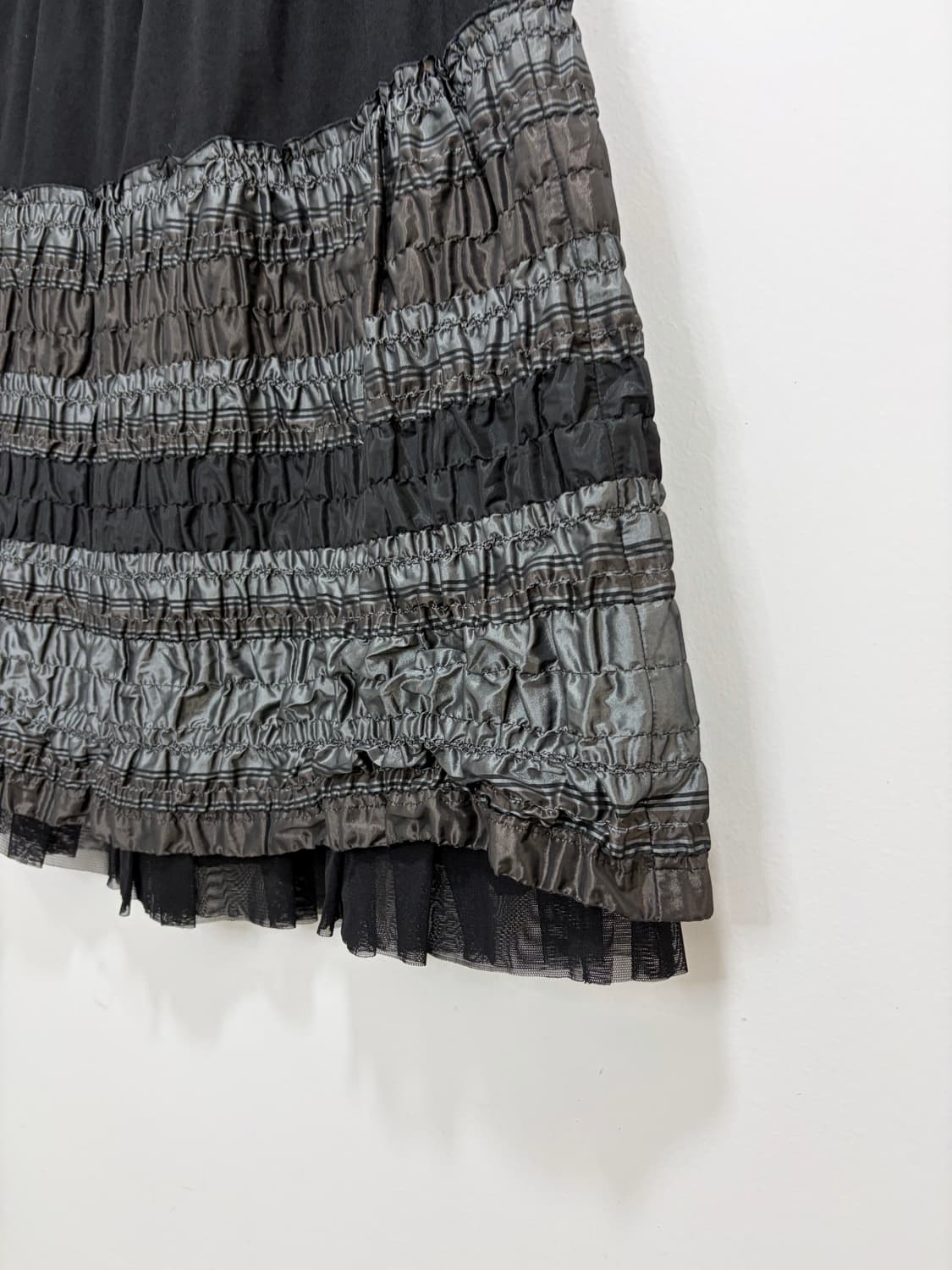 셔링 디테일스커트 치마 상품이미지6