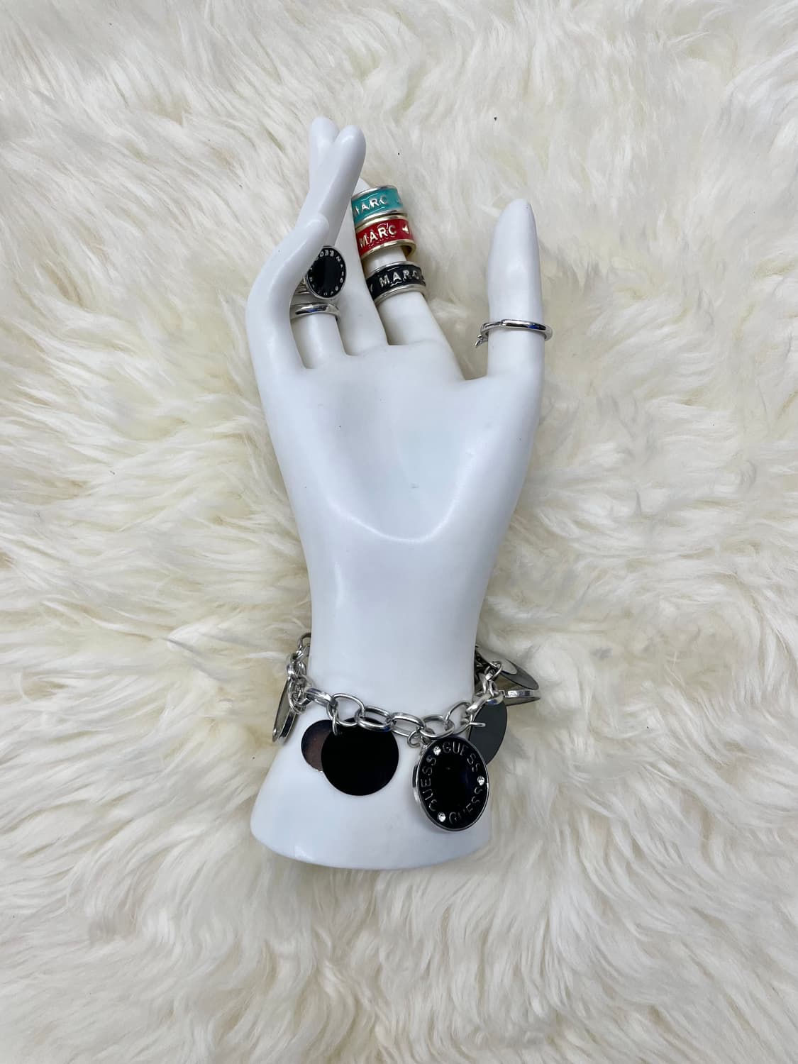 게스 코인 참 체인 팔찌 상품이미지3