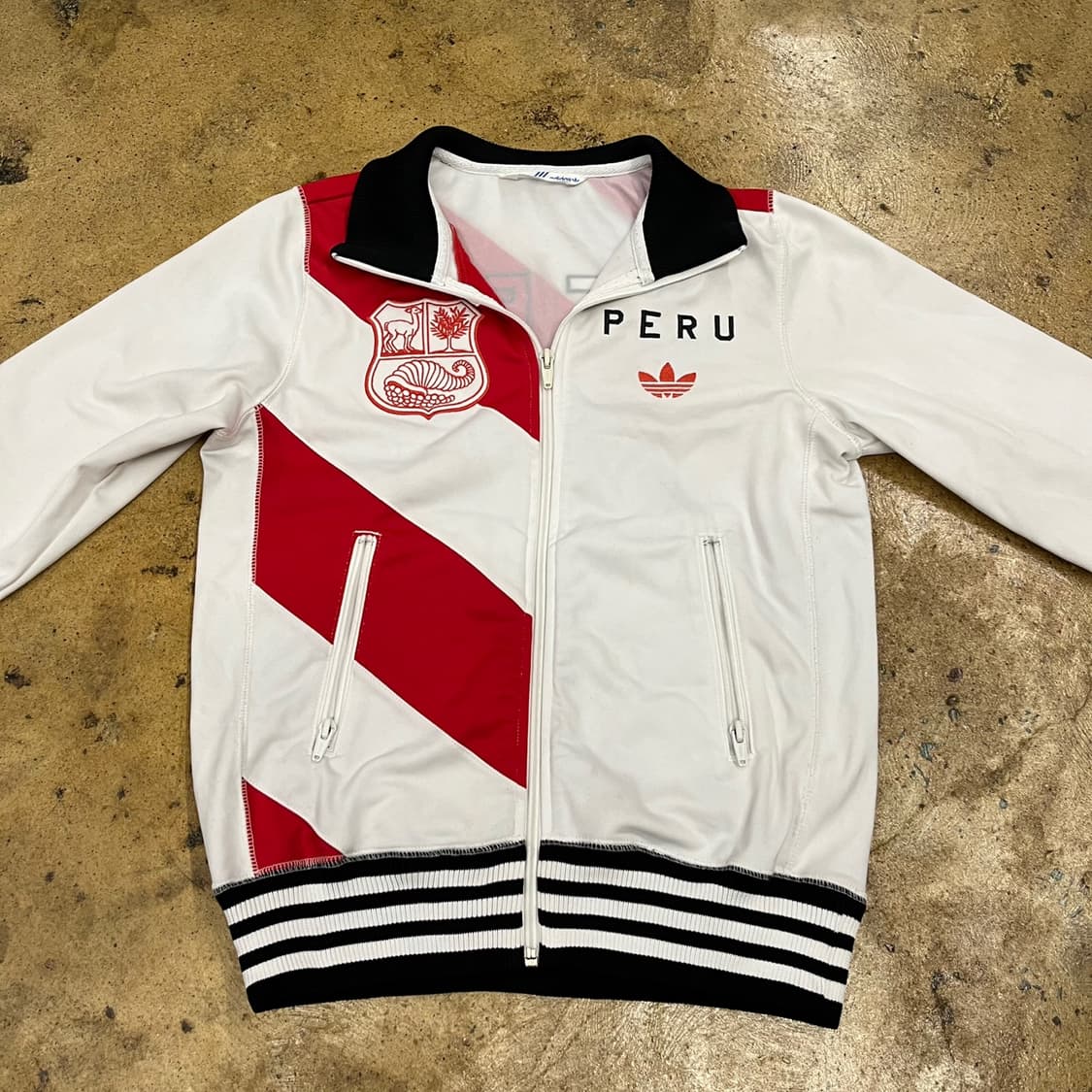 아디다스 페루 흰빨 져지 트랙탑 95 상품이미지3