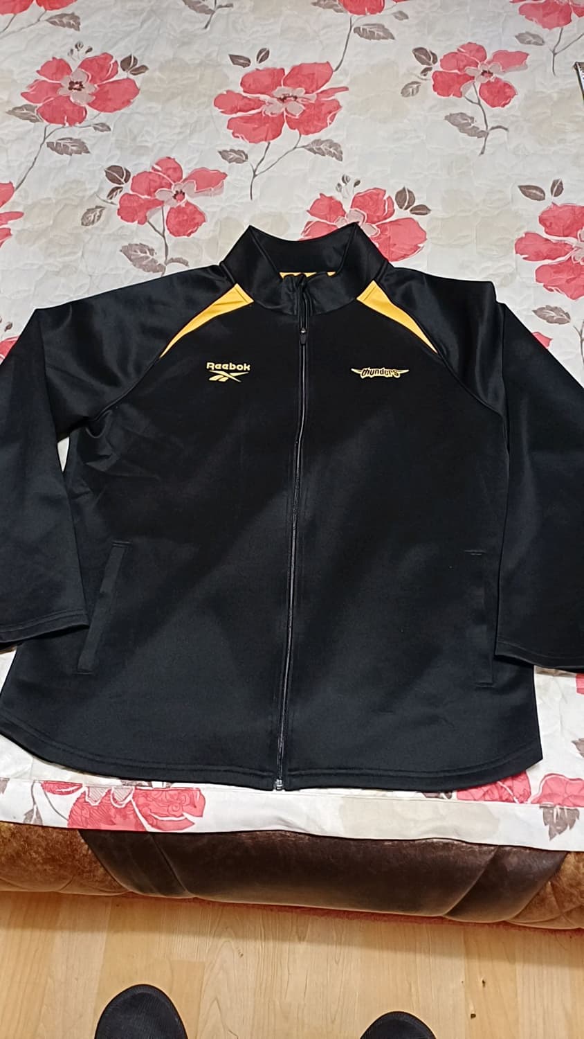 리복 삼성썬더스 저지 실측115 가슴63 기장75 상품이미지1