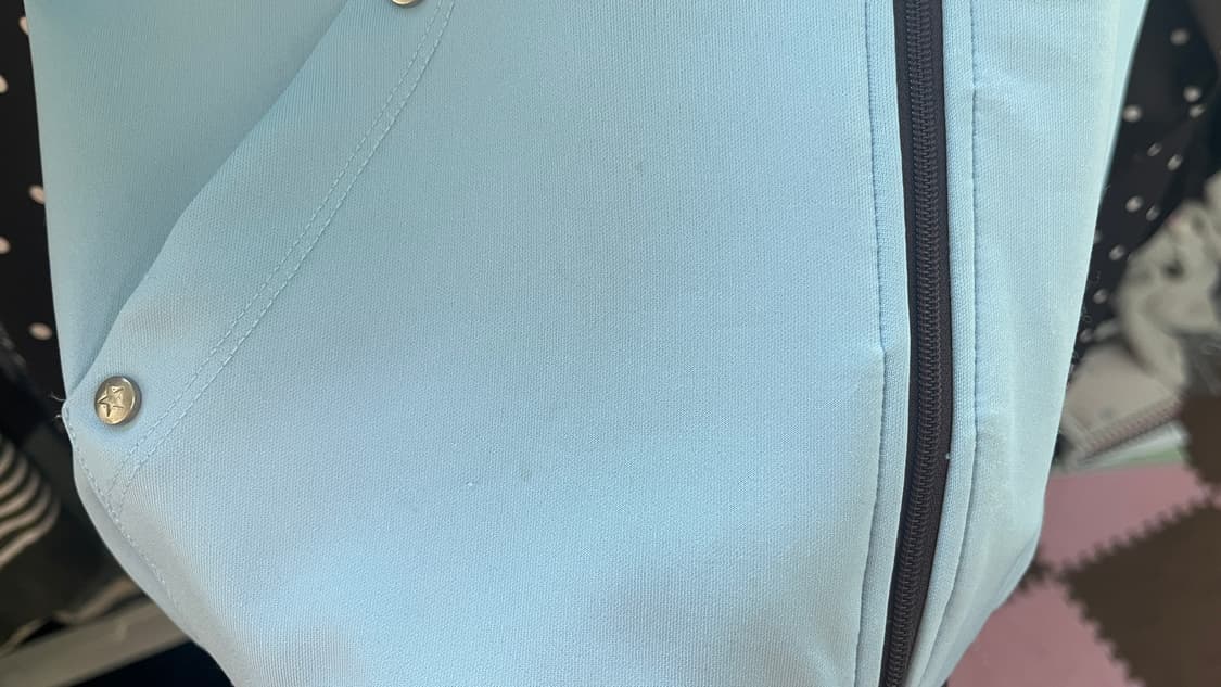 오헤시오 도트 투톤 집업 베이비블루  상품이미지4