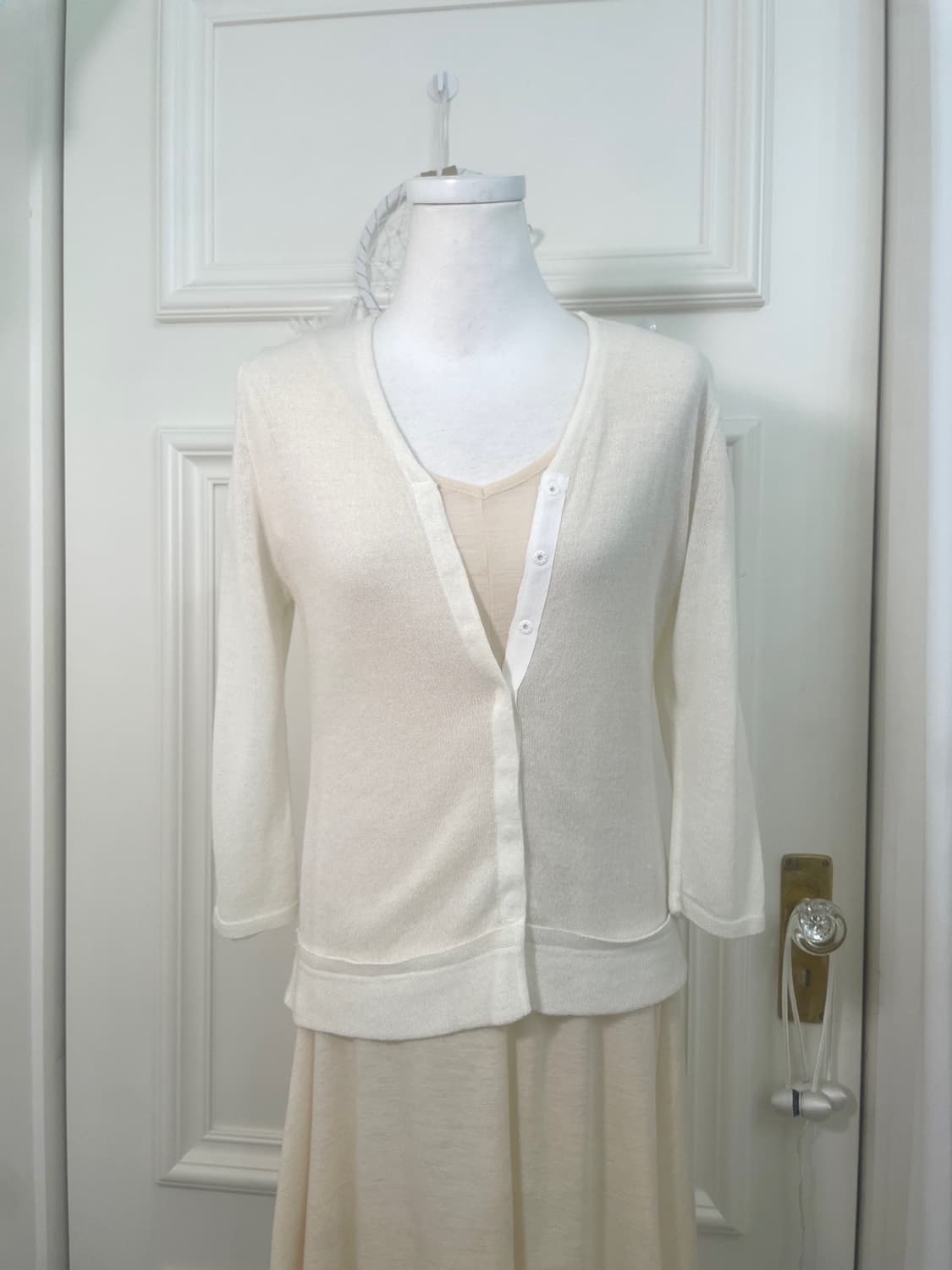 ivory summer basic cardigan(size-38) 상품이미지1