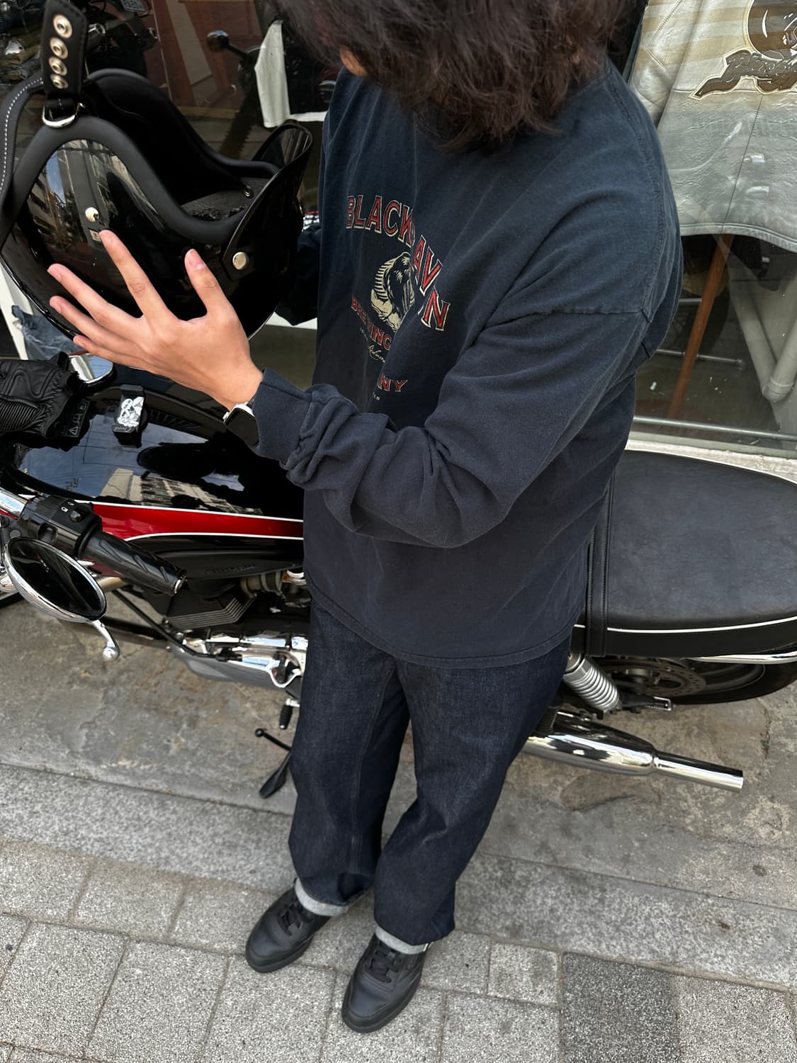 BLACK RAVEN BREWING COMPANY 롱 슬리브 긴팔티 상품이미지3