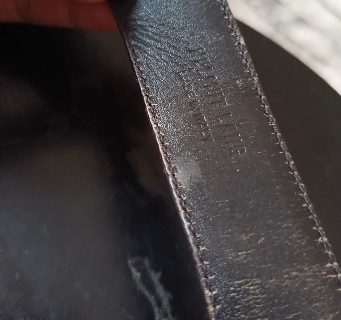 헬무트랭 아카이브 가죽벨트 상품이미지4