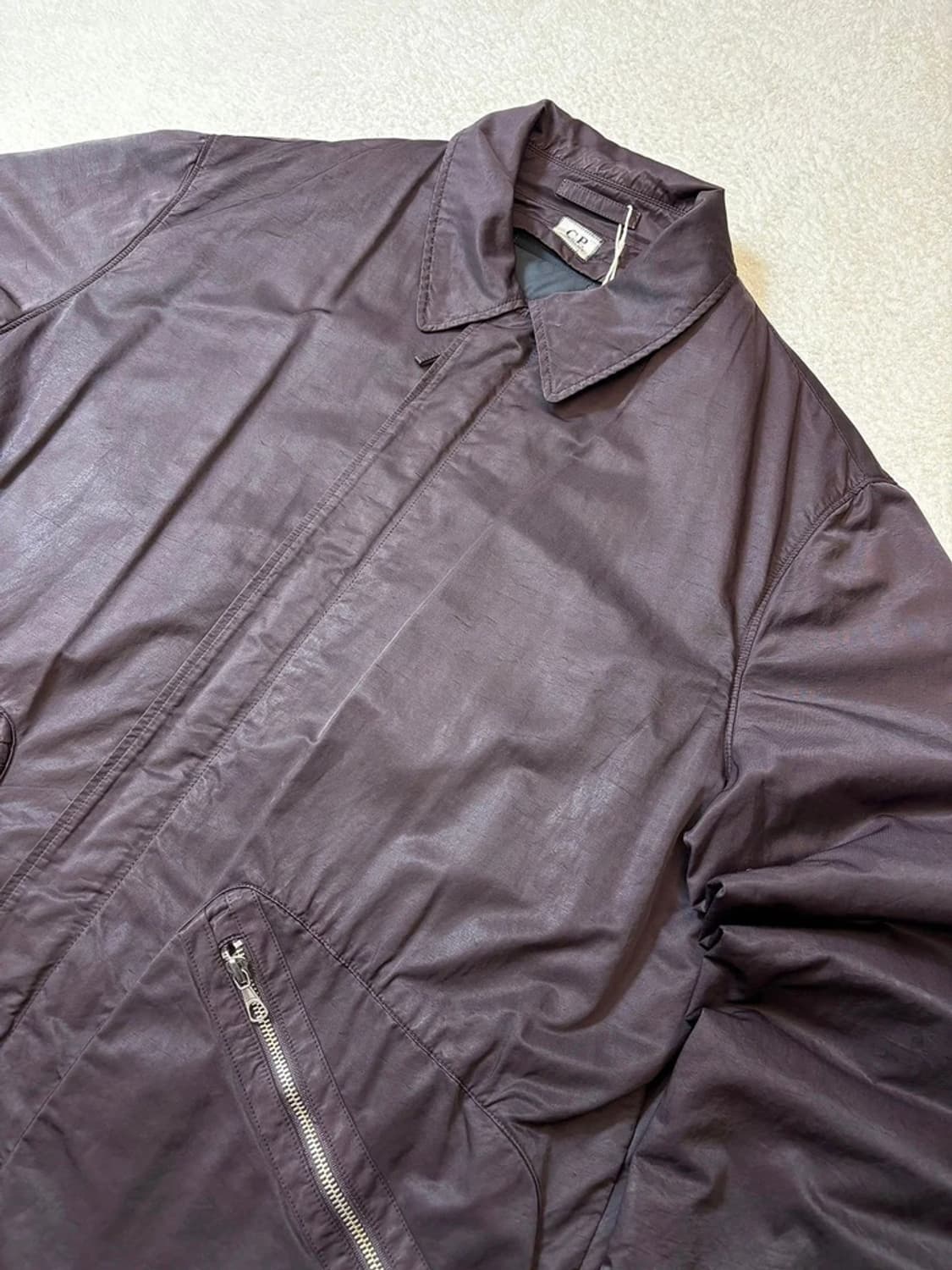 cp컴퍼니 90-00's 가먼트다잉 집 코트 pn6172    상품이미지3