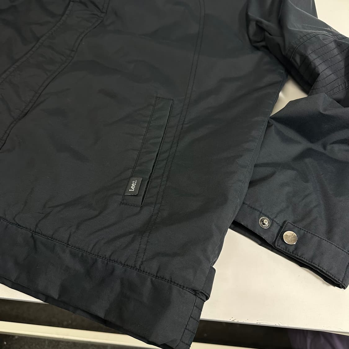 100-105 LEE 리 다크네이비 스티치포인트 점퍼 상품이미지3