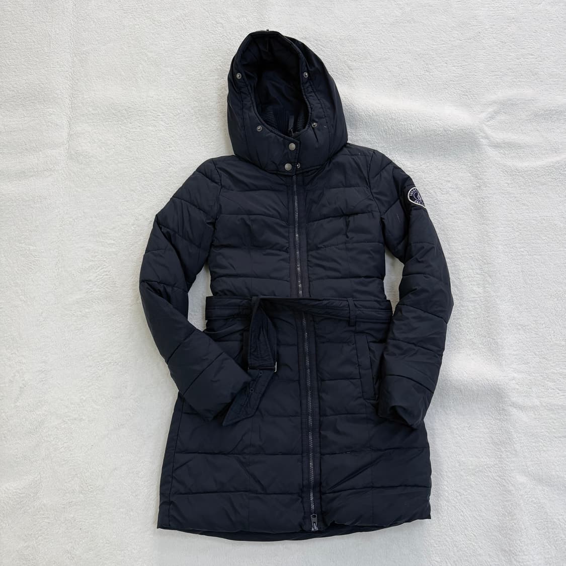 XS 아베크롬비 퀼팅 벨티드 패딩 0227T 상품이미지1