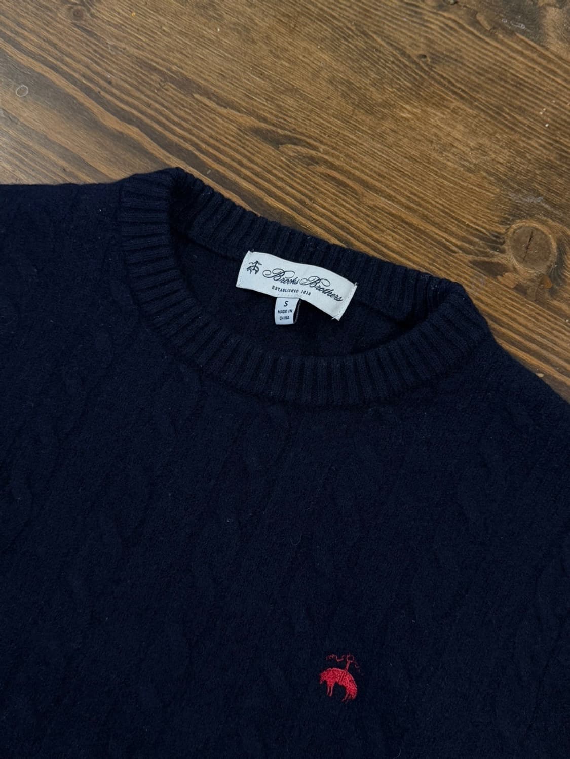 브룩스 브라더스 램스울 니트 55~66 상품이미지6