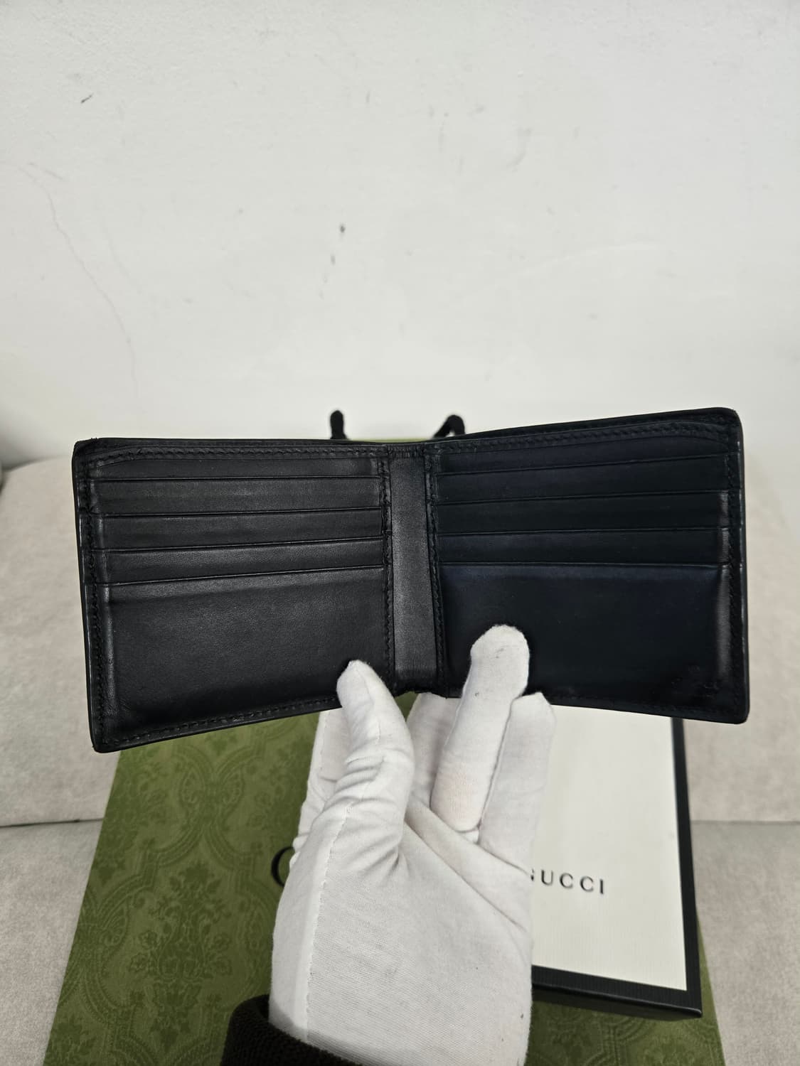 [보증서 정품] 구찌 점핑타이거 반지갑 상품이미지1