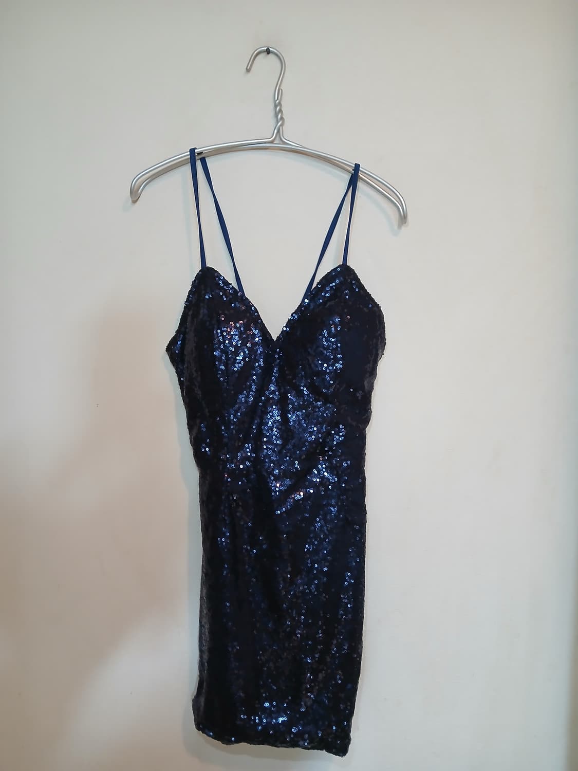 새상품 스팽글 미니 바디콘 캡 드레스 원피스 홀복 파티 클럽 무대 의상 상품이미지2