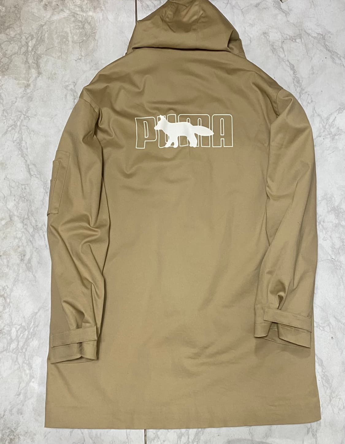 푸마x메종키츠네 롱 자켓 사이즈 105 상품이미지7