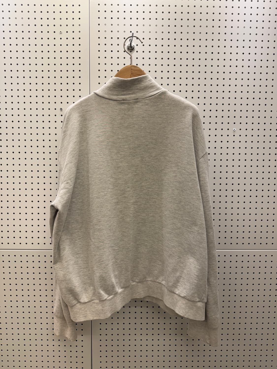 폴로 랄프로렌 멜란지 그레이 포니 반집업 맨투맨 U780 상품이미지3