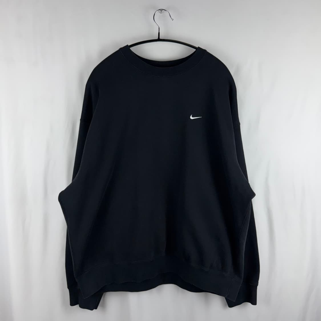 (무료배송)XXL) 나이키 NRG 스우시 맨투맨 블랙 상품이미지2