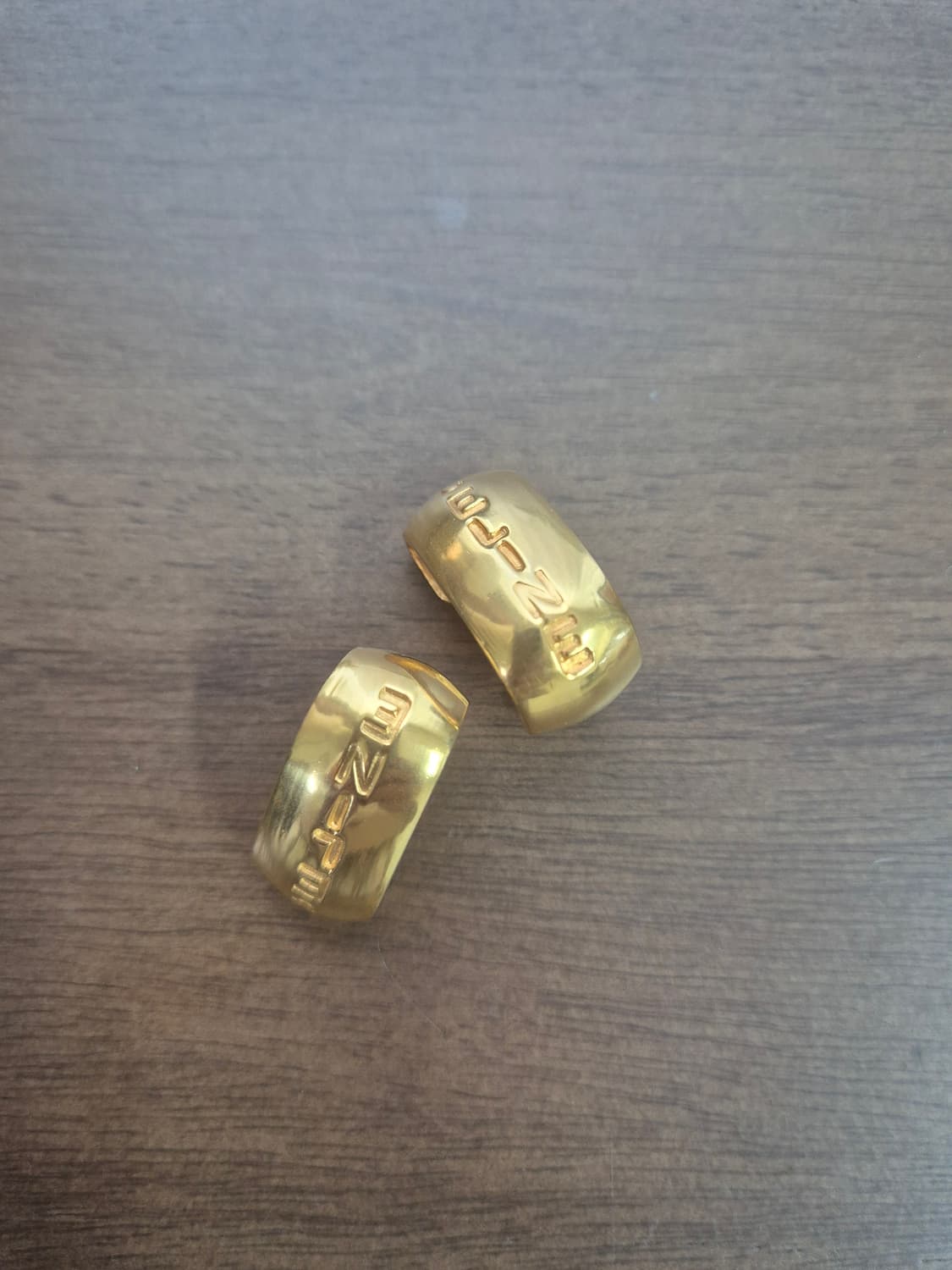 셀린느 빈티지 24k플레이트 귀걸이 상품이미지7