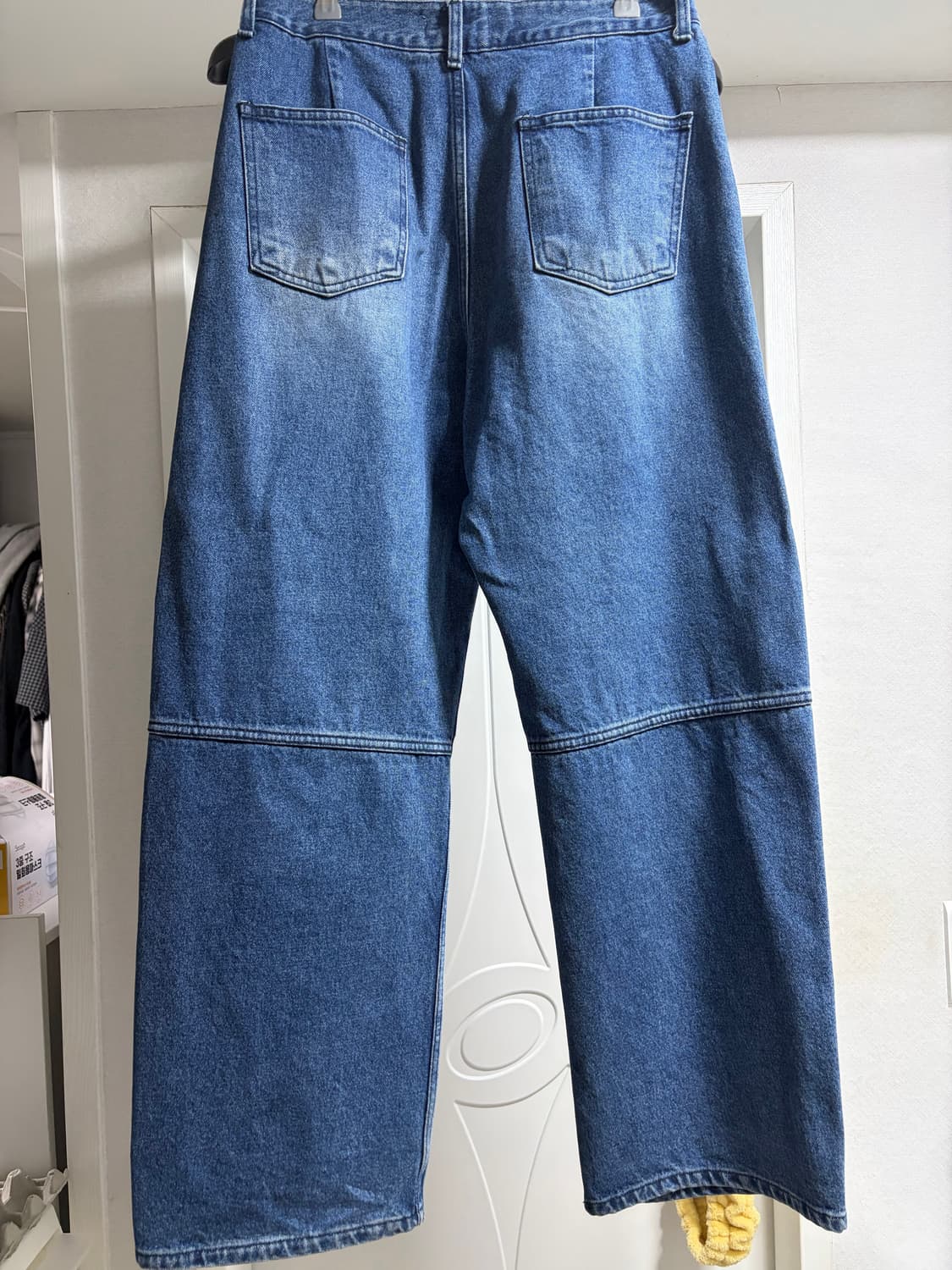 파브레가 빅터 커브드 데님 팬츠 (미디엄 블루) 상품이미지3