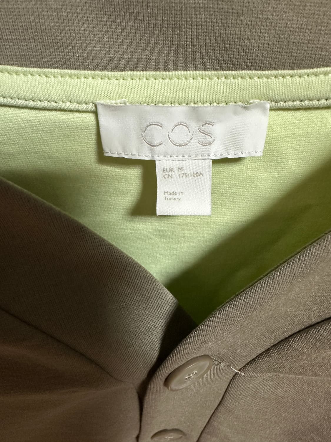 cos 배색 가디건 M 상품이미지3