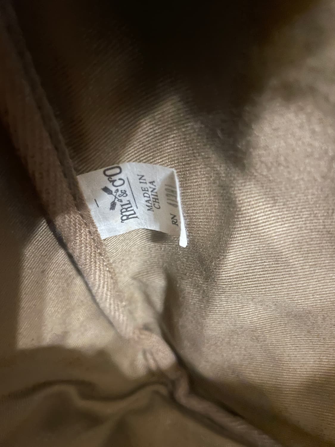 더블알엘(RRL)레더 백 상품이미지6