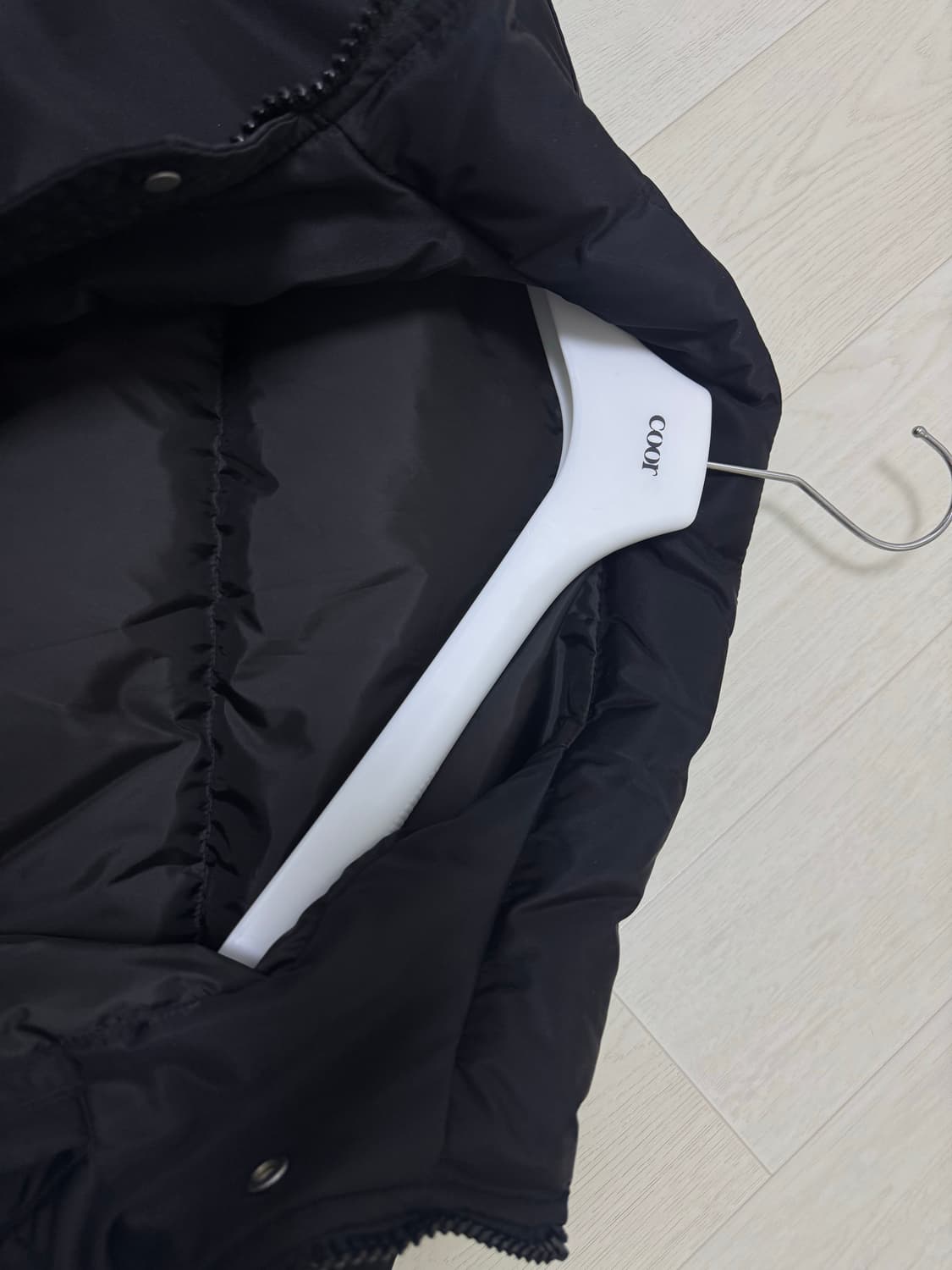 쿠어 스탠드 칼라 넥다운 푸퍼 L 상품이미지4