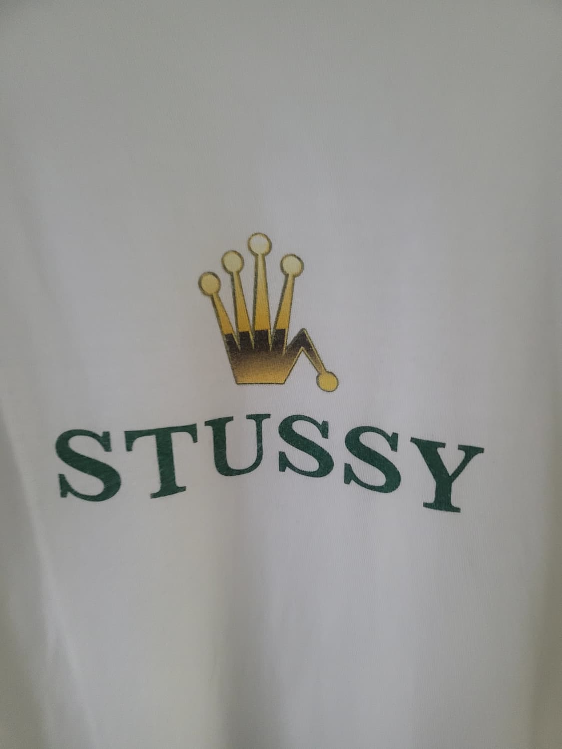 빈티지 스투시 롤렉스 크라운 반팔 xl 상품이미지2