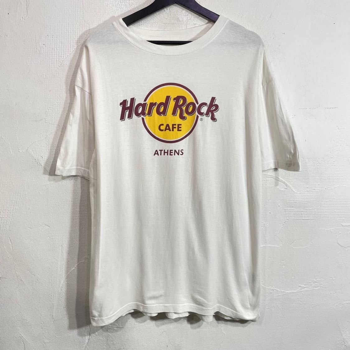 하드락 카페 아테네 프린팅 반팔티 상품이미지2