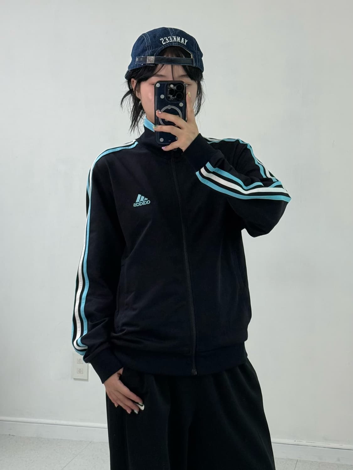 아디다스 네이비 스카이블루 져지 상품이미지1