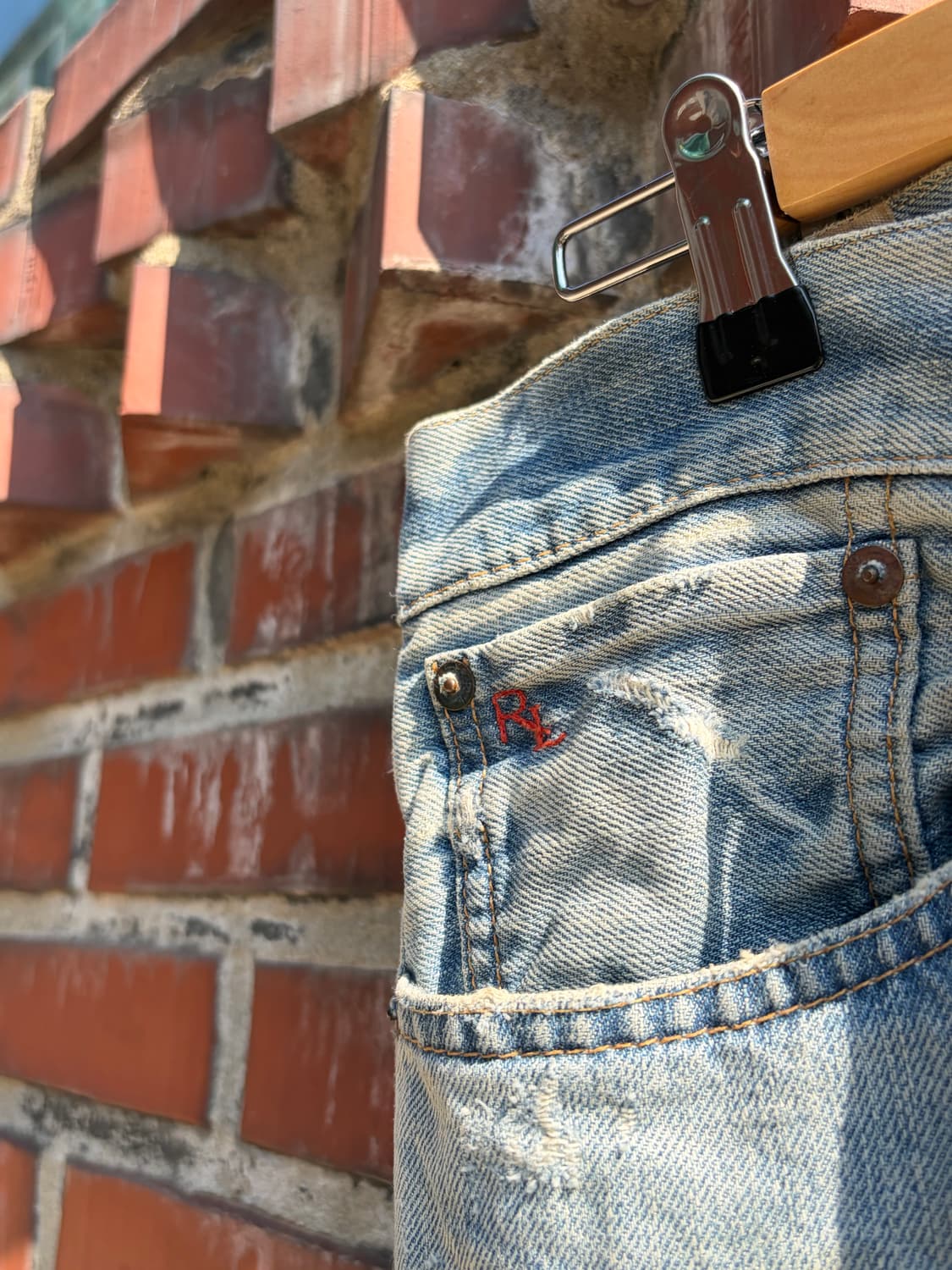 Polo Ralph Lauren 디스트로이드 데님 팬츠 32  상품이미지2