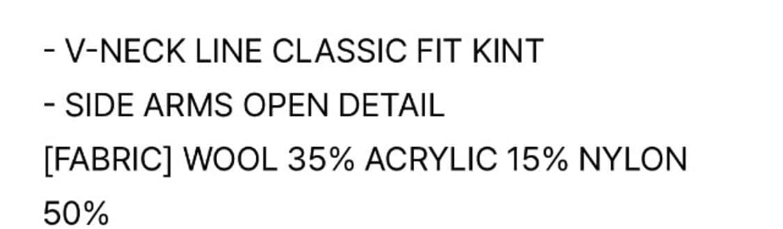 [플리즈프로젝트]버튼슬리브브이넥니트 상품이미지6