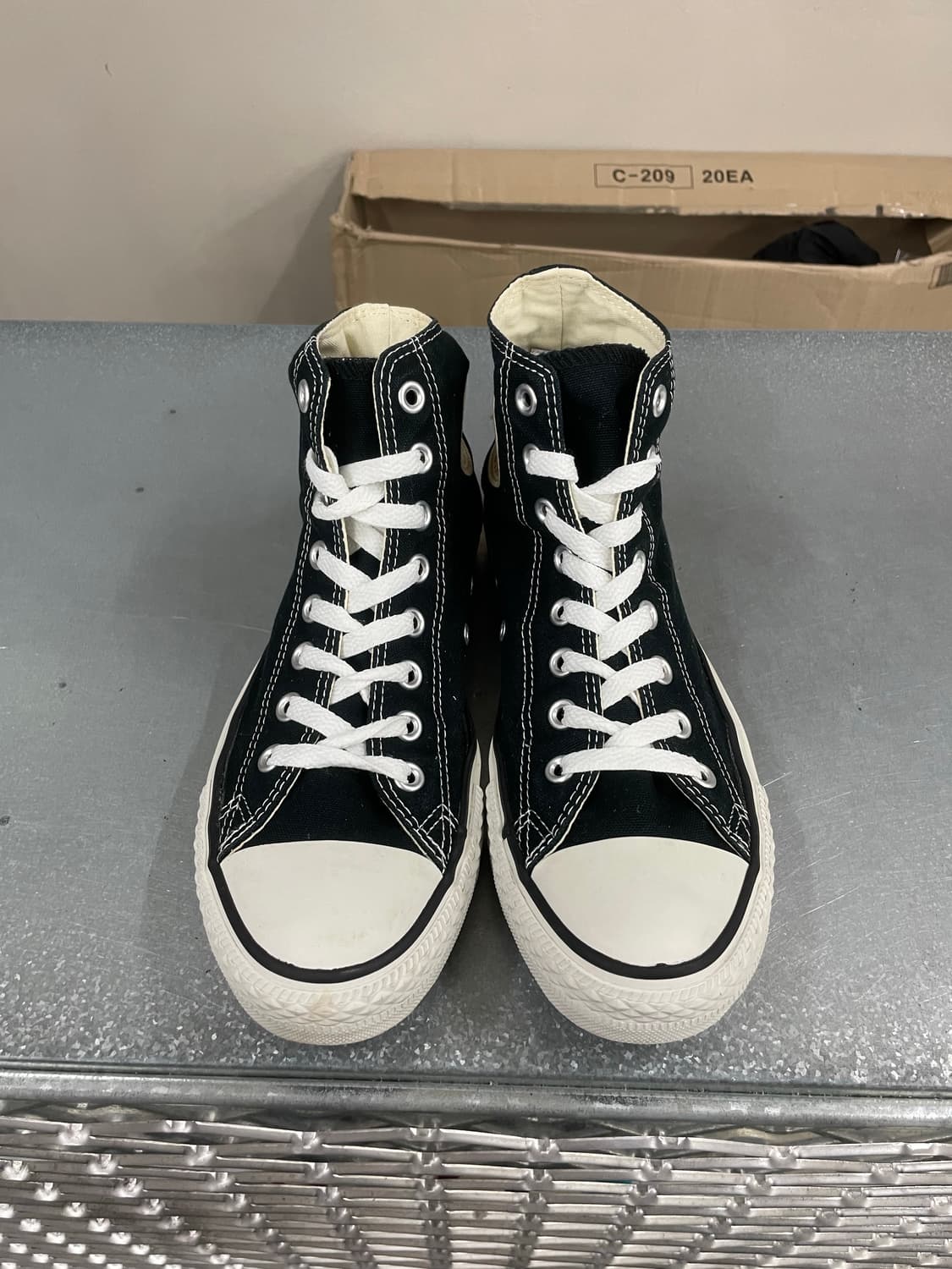 컨버스 척테일러 올스타 블랙 260 상품이미지5