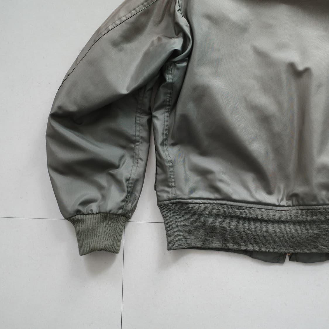 80s 미군 오리지널 USAF 공군 CWU-36/P 항공점퍼 L 상품이미지10