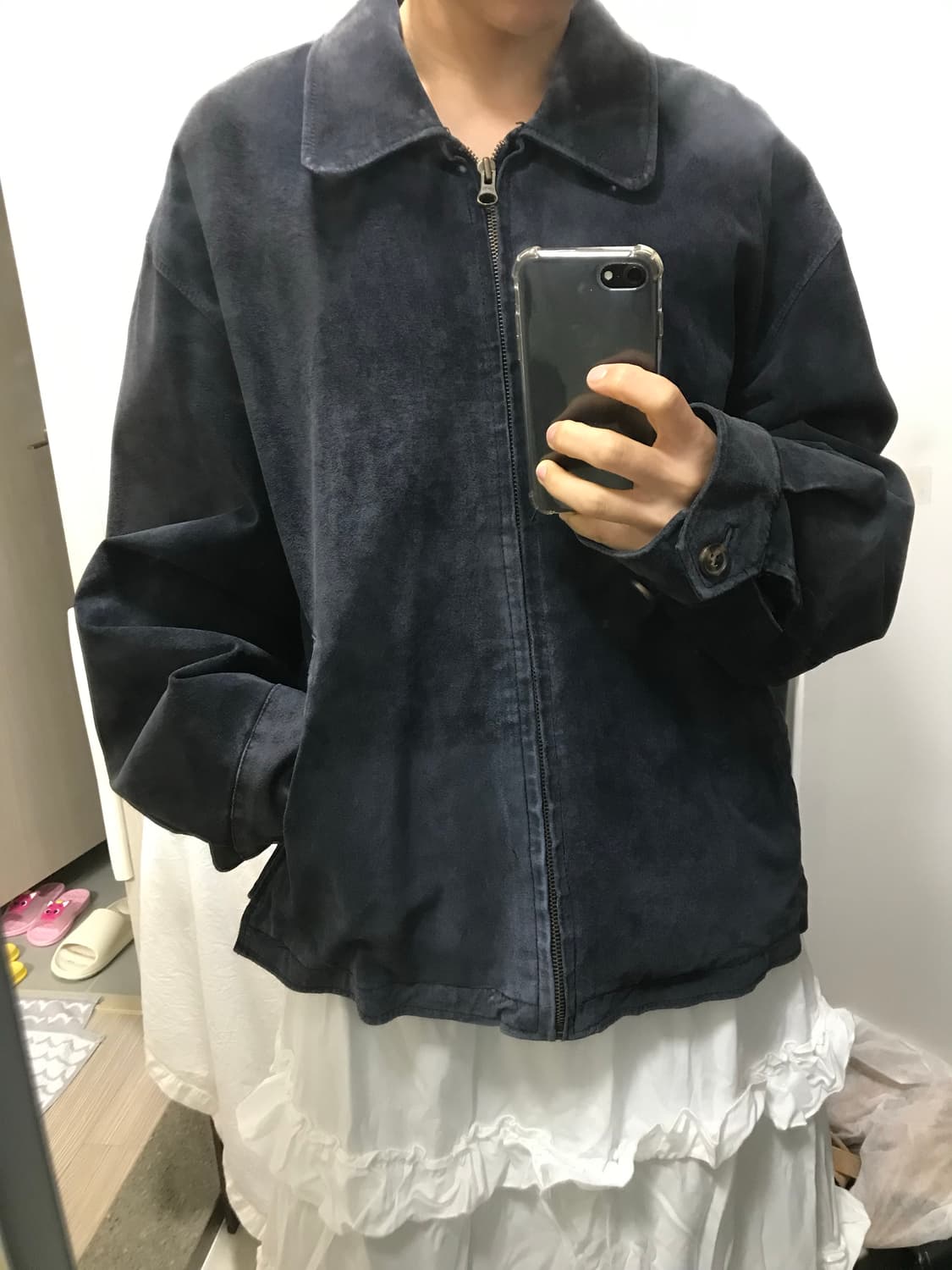 빈티지 스웨이드 자켓 상품이미지2